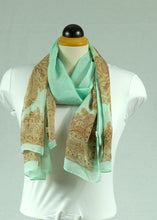 Load image into Gallery viewer, Silk feeling buttoned shawl  (Eleven colours)
