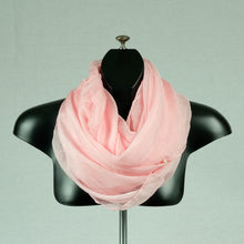 Load image into Gallery viewer, Plain silk feeling buttoned shawl (nine colours)
