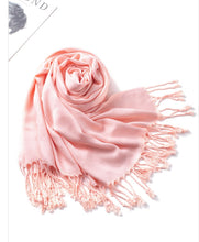 Load image into Gallery viewer, Cashmere Feeling Large plain Shawl/Scarf (twenty-one colours)
