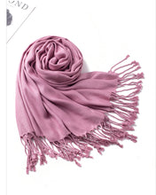 Load image into Gallery viewer, Cashmere Feeling Large plain Shawl/Scarf (twenty-one colours)
