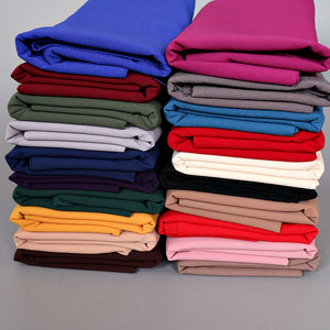 Long chiffon plain scarf/Shawl(75x180cm)  (eighteen colors)