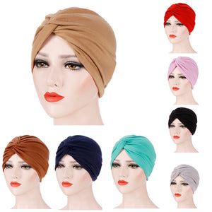 Plain forehead cross Cap3(Six colors)