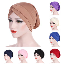 Load image into Gallery viewer, Plain forehead cross Cap  (Eleven colors)
