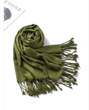 Load image into Gallery viewer, Cashmere Feeling Large plain Shawl/Scarf (twenty-one colours)
