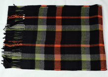 Load image into Gallery viewer, Narrow long wool feeling unisex classic check plaid scarf (Eighteen colours)
