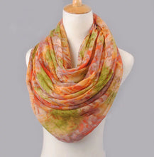 Load image into Gallery viewer, Abstract patterns cotton feeling long scarf (four colours)
