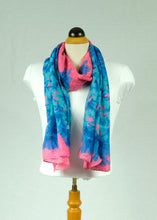 Load image into Gallery viewer, lily Patten cotton feeling long scarf (four colours)
