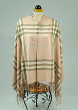 Load image into Gallery viewer, Winter Unsex check plaid wool feeling  large shawl/scarf (Seven colours)
