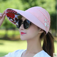 Load image into Gallery viewer, Summer sun Hat with large brim 7 (Six colours)
