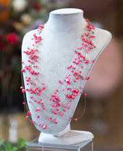 Load image into Gallery viewer, Freshwater pearl necklace designed with mult-strands
