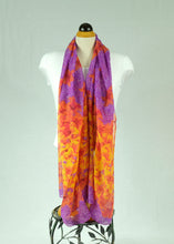 Load image into Gallery viewer, lily Patten cotton feeling long scarf (four colours)
