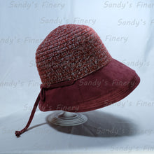 Load image into Gallery viewer, Fall/winter  Hat with brim
