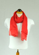 Load image into Gallery viewer, Plain silk feeling buttoned shawl (nine colours)
