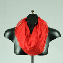 Load image into Gallery viewer, Plain silk feeling buttoned shawl (nine colours)
