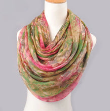 Load image into Gallery viewer, Abstract patterns cotton feeling long scarf (four colours)
