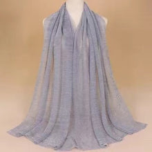 Load image into Gallery viewer, Long lace trendy gilding Scarf/Shawl  (Nine colors)
