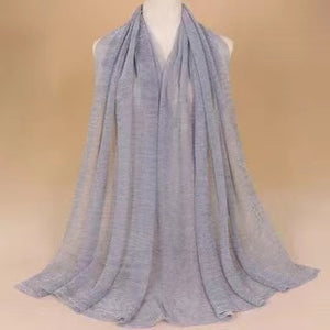 Long lace trendy gilding Scarf/Shawl  (Nine colors)