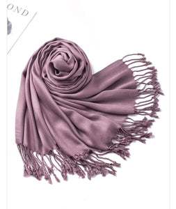 Cashmere Feeling Large plain Shawl/Scarf (twenty-one colours)