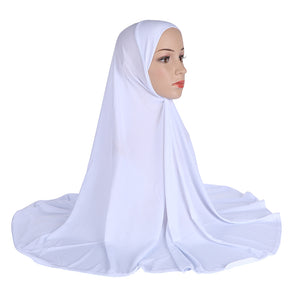 Turban/Hijab plain pattern 16(twelve colours)(90x80cm)